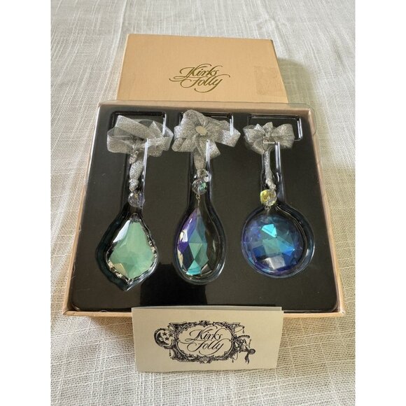 Kirks Folly Fairy Shimmer Diamond Dream Crystals Ornaments Iridescent Rainbow - Picture 2 of 14
